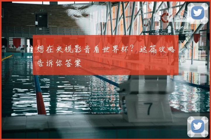 想在央视影音看世界杯?这篇攻略告诉你答案