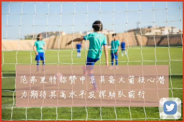 范弗里特称赞申京具备火箭核心潜力期待其高水平发挥助队前行