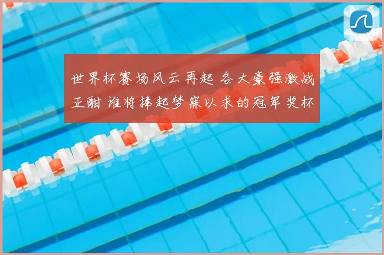 世界杯赛场风云再起 各大豪强激战正酣 谁将捧起梦寐以求的冠军奖杯