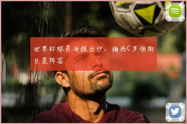 世界杯球员海报出炉,梅西C罗领衔巨星阵容