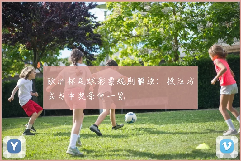 欧洲杯足球彩票规则解读:投注方式与中奖条件一览